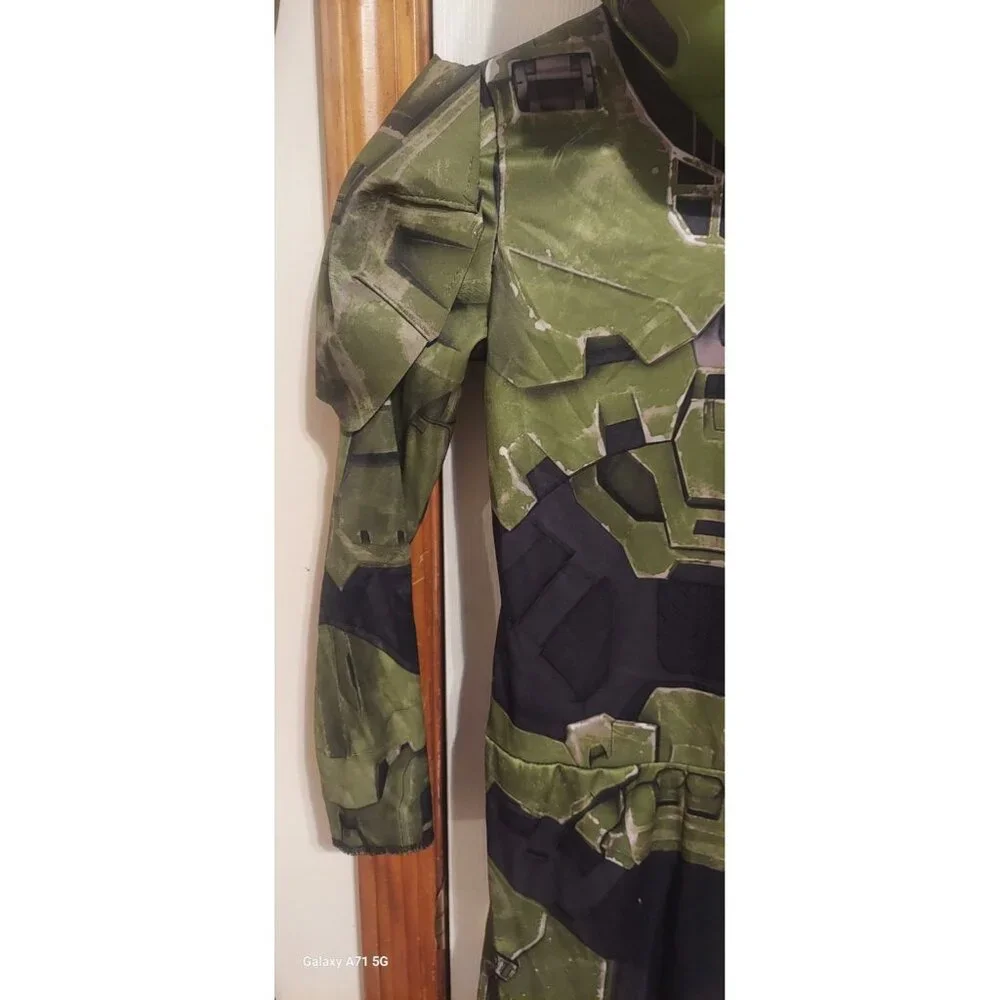 Halo‎ Master Chief Halloween Child Costume Size M 7-8 HALO INFINITE Video Game